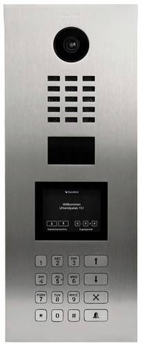 DoorBird D21DKV IP-Video-Türsprechanlage LAN Außeneinheit Edelstahl V2A (gebürstet)