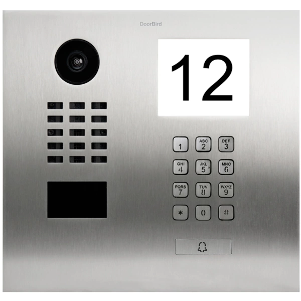 DoorBird D2101IKH IP-Video-Türsprechanlage LAN Außeneinheit Edelstahl V2A (gebürstet) DoorBird D2101IKH IP-Video-Türsprechanlage LAN Außeneinheit Edelstahl V2A (gebürstet)