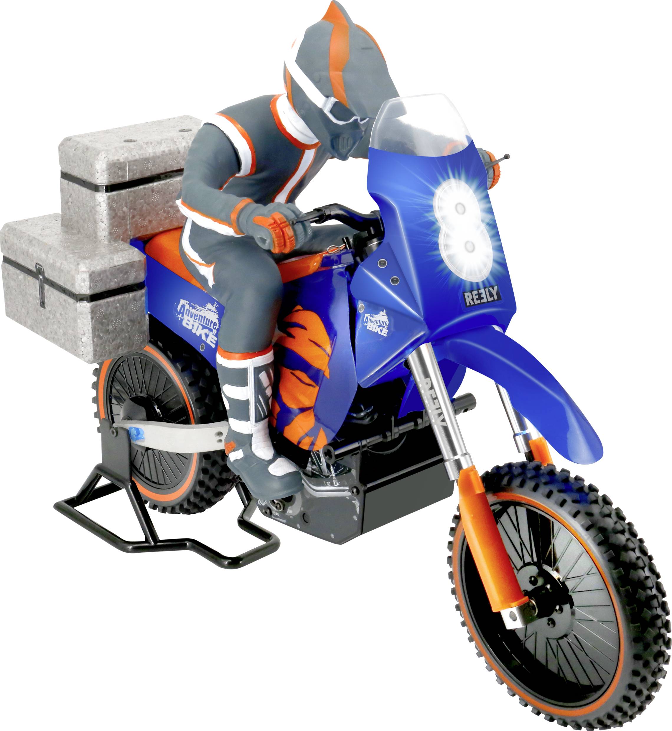 Reely Adventure Bike Brushless 1:4 RC Motorrad Elektro RtR 2,4GHz