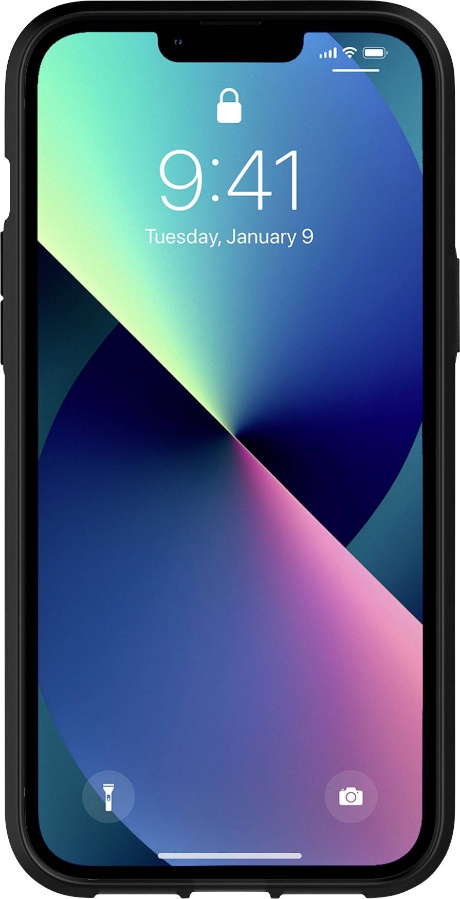 Griffin Survivor Clear Case Backcover Apple IPhone 13 pro Max Schwarz, Transparent