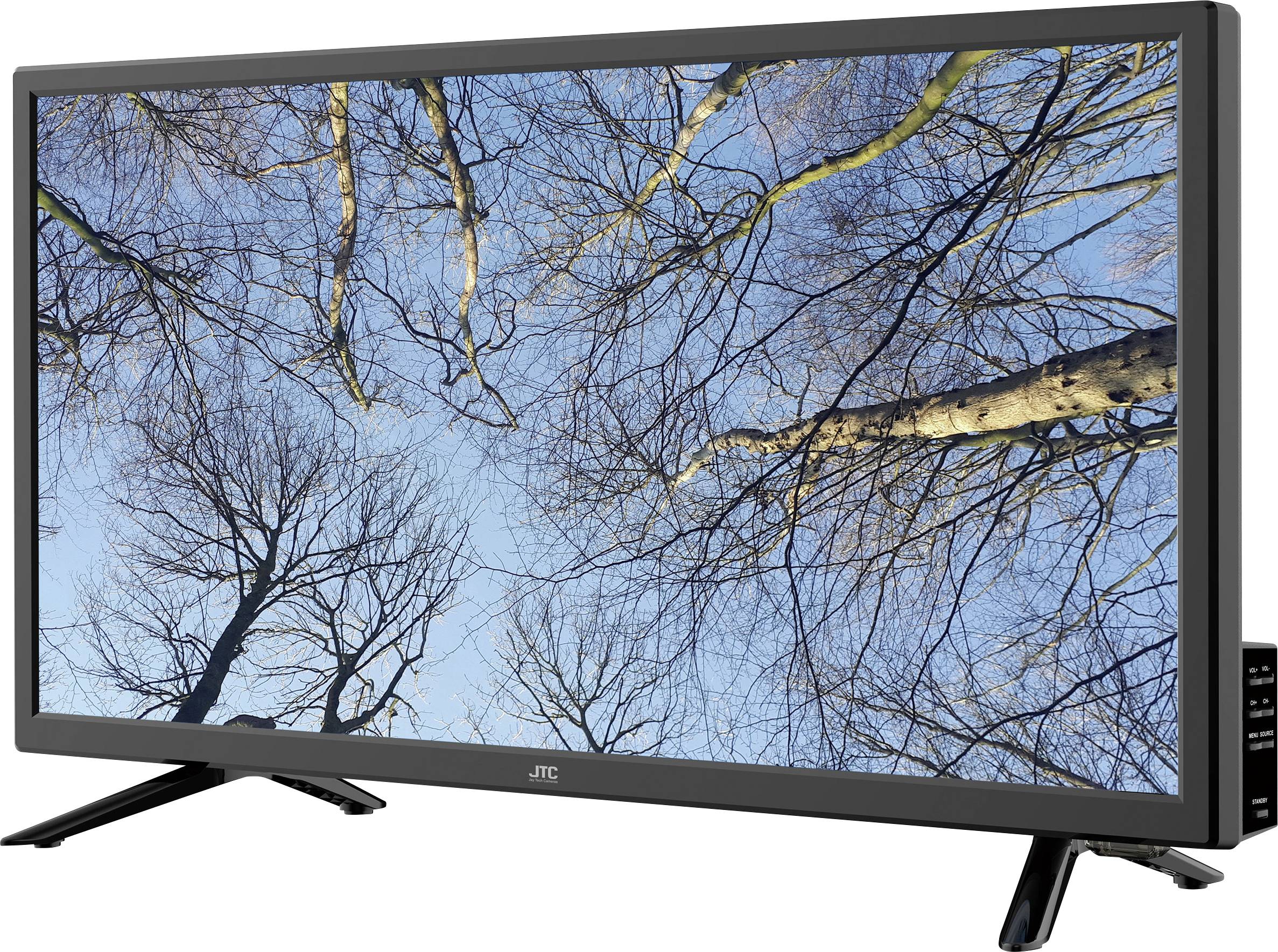 JTC 24H2452J LED-TV 60 cm 24 Zoll EEK F (A - G) DVB-T2, DVB-C, DVB-S, HD ready, CI+ Schwarz