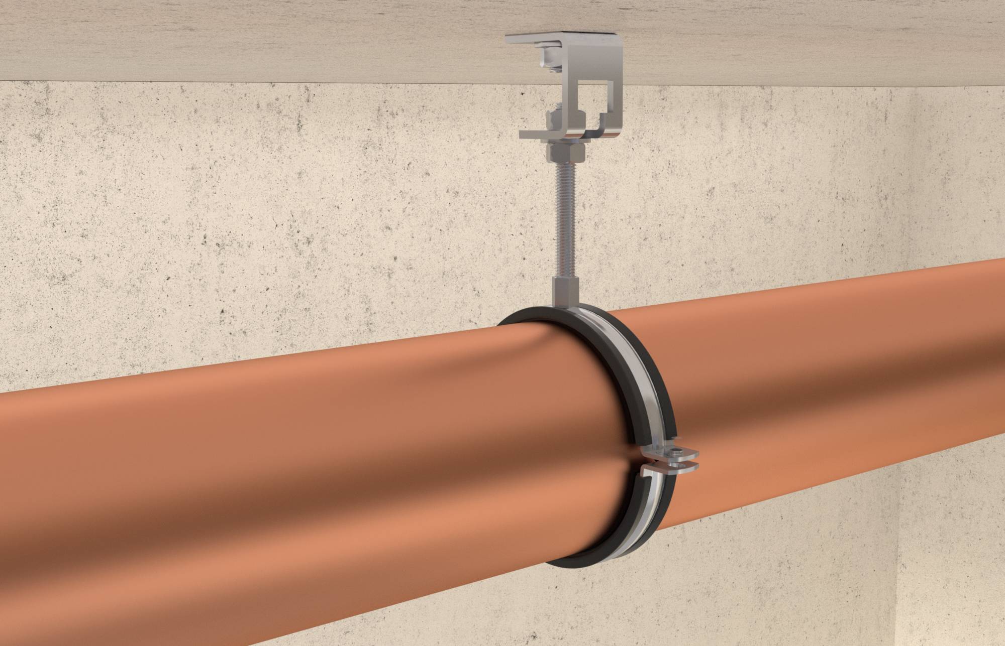 Fischer 560597 Rohrschelle Rohrschelle FRS 1 1/4" nicht rostender Stahl A4 25St.