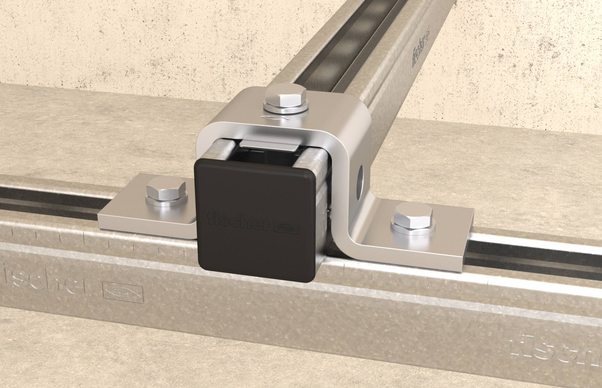 Fischer FCN Clix P 8 A4 559754 Schiebemuttern M8 Edelstahl A4 25St.