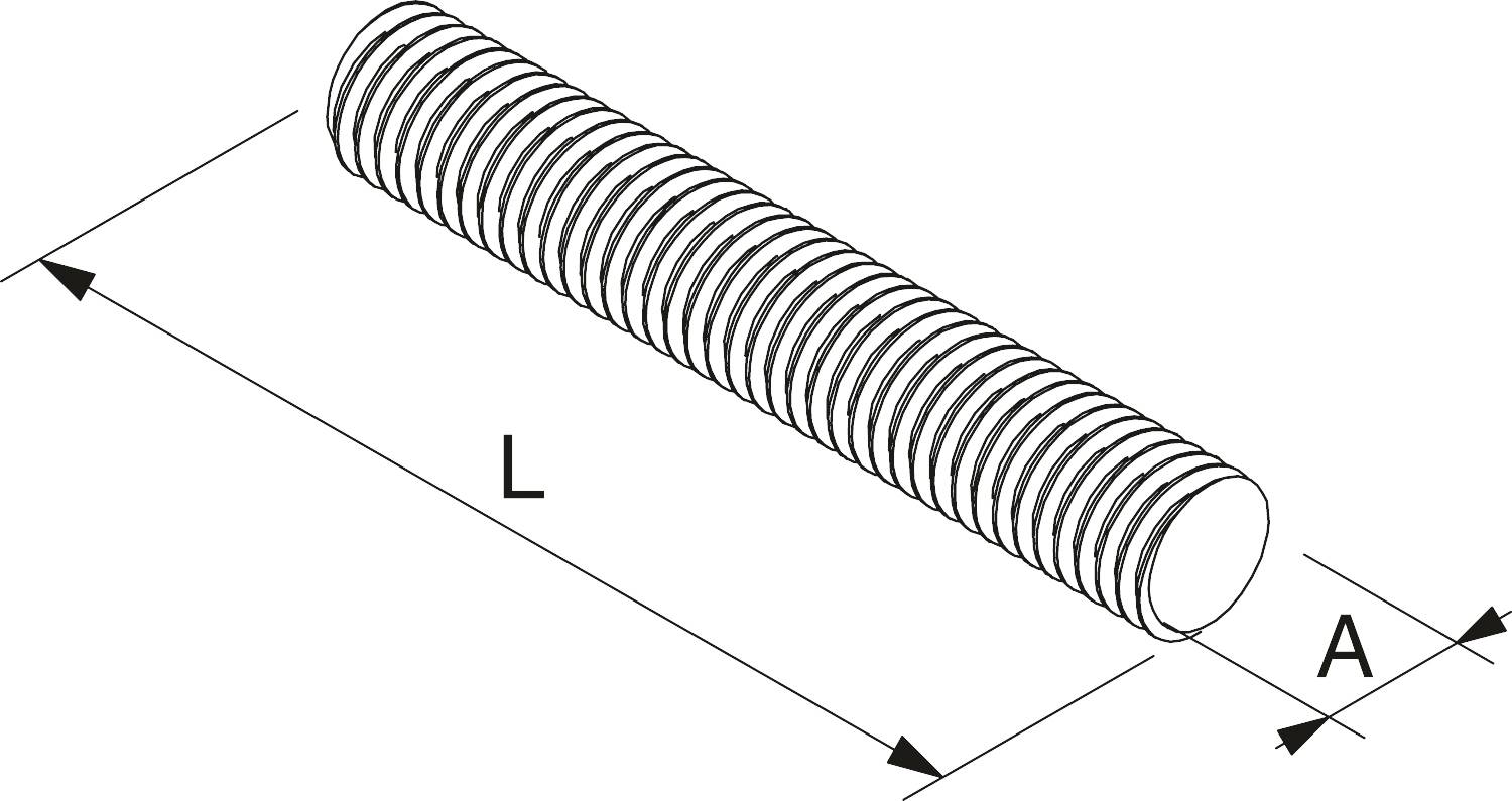 Fischer GS 10/60 A4 559701 Gewindestift M10 60mm Edelstahl A4 50St.
