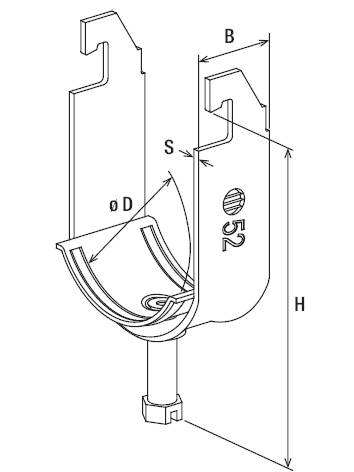 Fischer 558148 Bügelschelle Bügelschelle FUBD 48 50St.