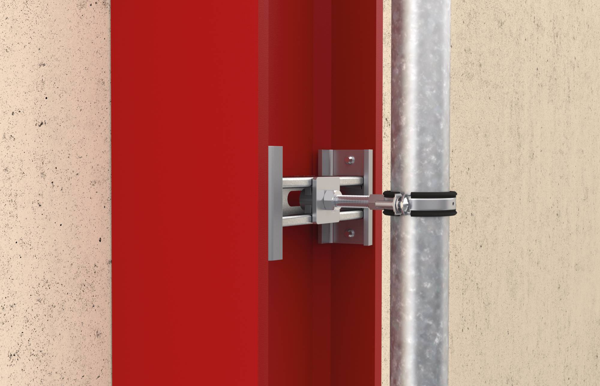 Fischer FHBC Klemmkonsole 90mm Stahl 557375 10 St. (L x B) 90mm x 55mm