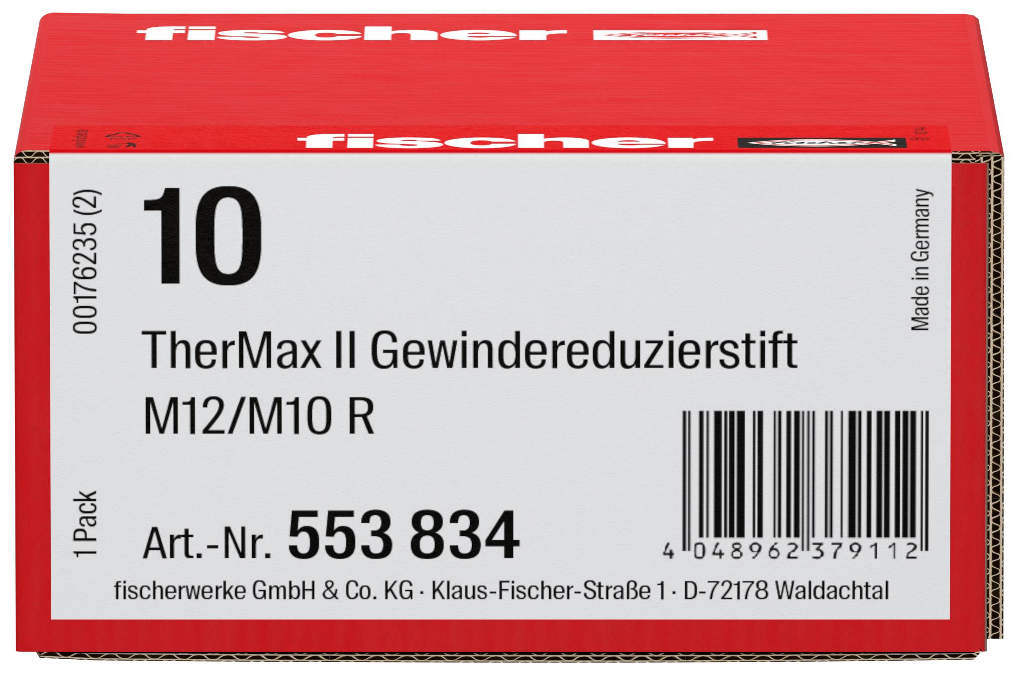 Fischer 553834 Gewindereduzierstift 10St.