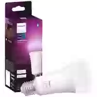 Hue LED-Leuchtmittel 871951428815700 EEK: F (A - G) Hue White / Col. Amb. E27 Einzelpack 1600lm 100W 15W Warmweiß bis Kaltweiß Hue LED-Leuchtmittel 871951428815700 EEK: F (A - G) Hue White / Col. Amb. E27 Einzelpack 1600lm 100W 15W Warmweiß bis Kaltweiß