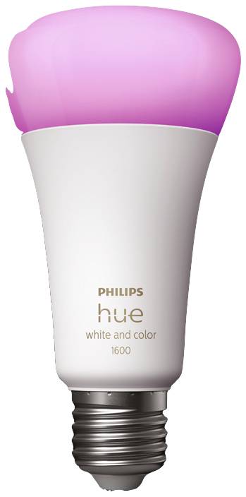 Philips Hue LED-Leuchtmittel 871951428815700 EEK: F (A - G) Hue White / Col. Amb. Einzelpack 1600lm 100W 15 W Warmweiß bis Kaltweiß, RGB