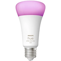 Hue LED-Leuchtmittel 871951428815700 EEK: F (A - G) Hue White / Col. Amb. E27 Einzelpack 1600lm 100W 15W Warmweiß bis Kaltweiß Hue LED-Leuchtmittel 871951428815700 EEK: F (A - G) Hue White / Col. Amb. E27 Einzelpack 1600lm 100W 15W Warmweiß bis Kaltweiß