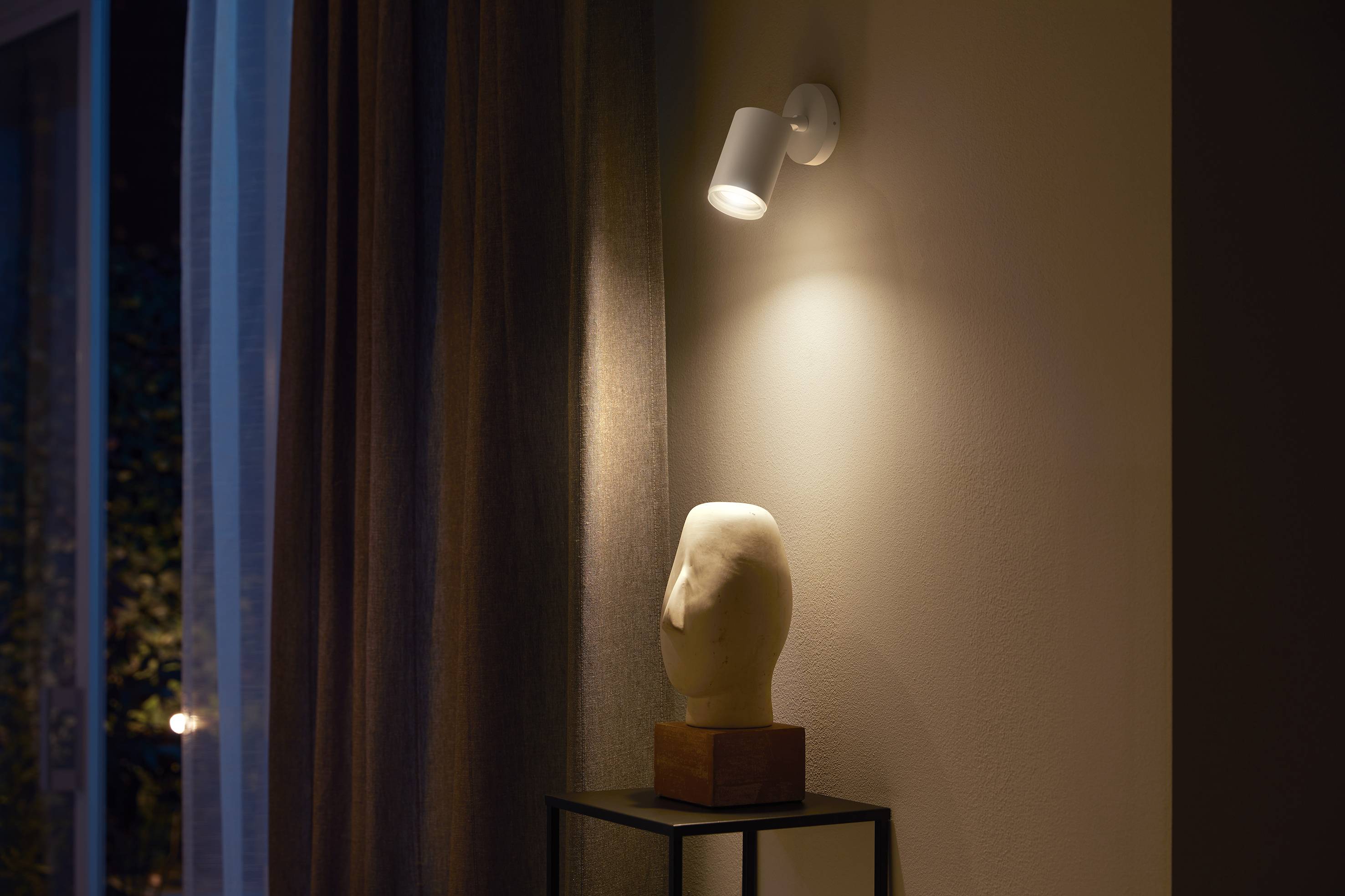 Philips LED LED-Wandstrahler 5063131P7 Fugato GU10 5.7 W Warmweiß bis Kaltweiß