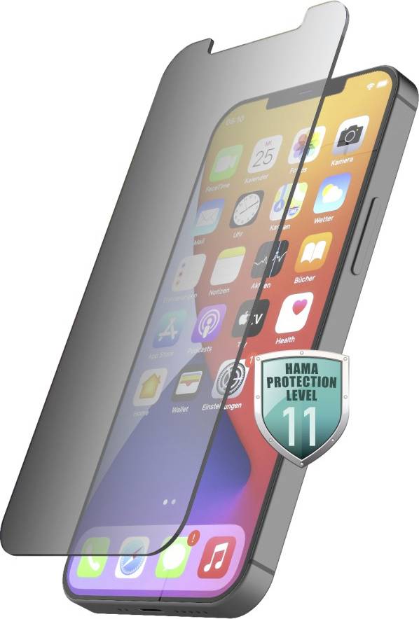Hama Privacy Displayschutzglas Passend für Handy-Modell: Apple iPhone 13 1 St.