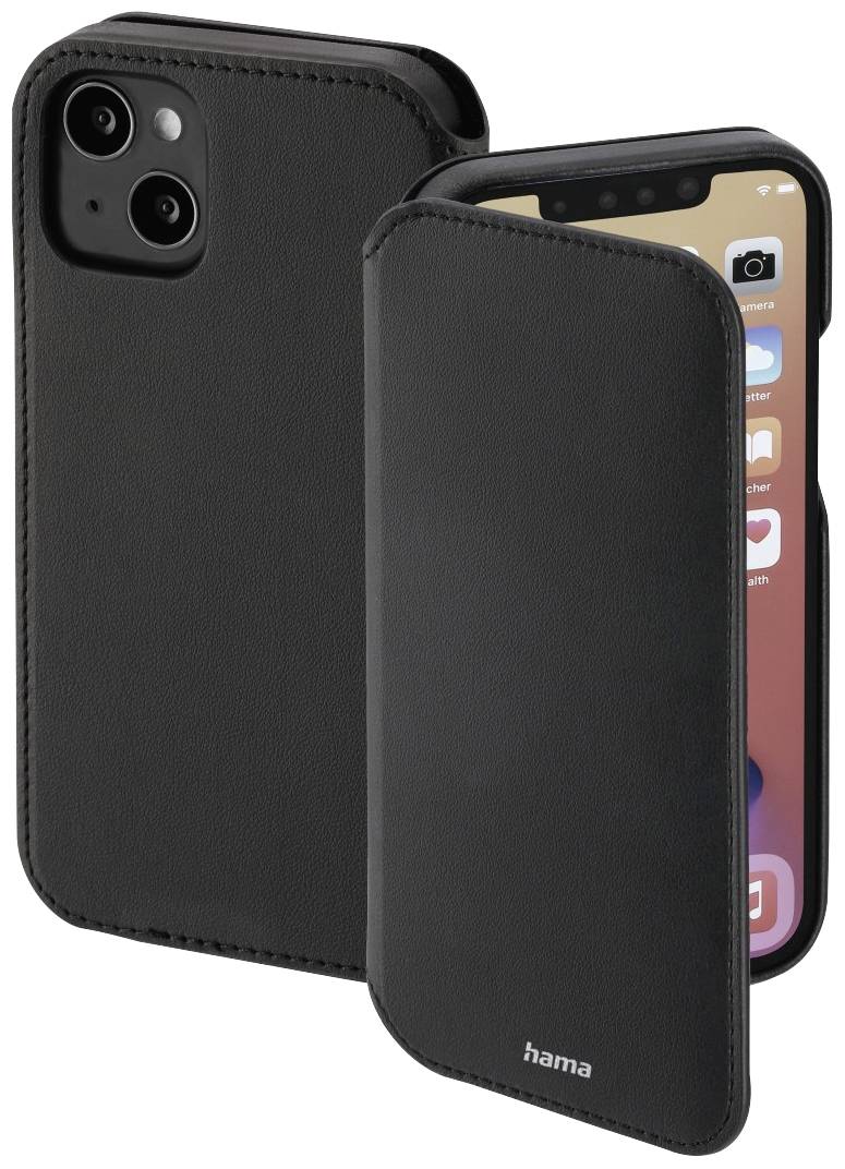 Hama MagCase Finest Sense Flip Case Apple iPhone 13 Schwarz 00196965