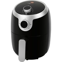 Clatronic FR 3769 H Heißluft-Fritteuse 1.8l 1000W Schwarz, Silber Clatronic FR 3769 H Heißluft-Fritteuse 1.8l 1000W Schwarz, Silber