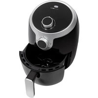Clatronic FR 3769 H Heißluft-Fritteuse 1.8l 1000W Schwarz, Silber Clatronic FR 3769 H Heißluft-Fritteuse 1.8l 1000W Schwarz, Silber