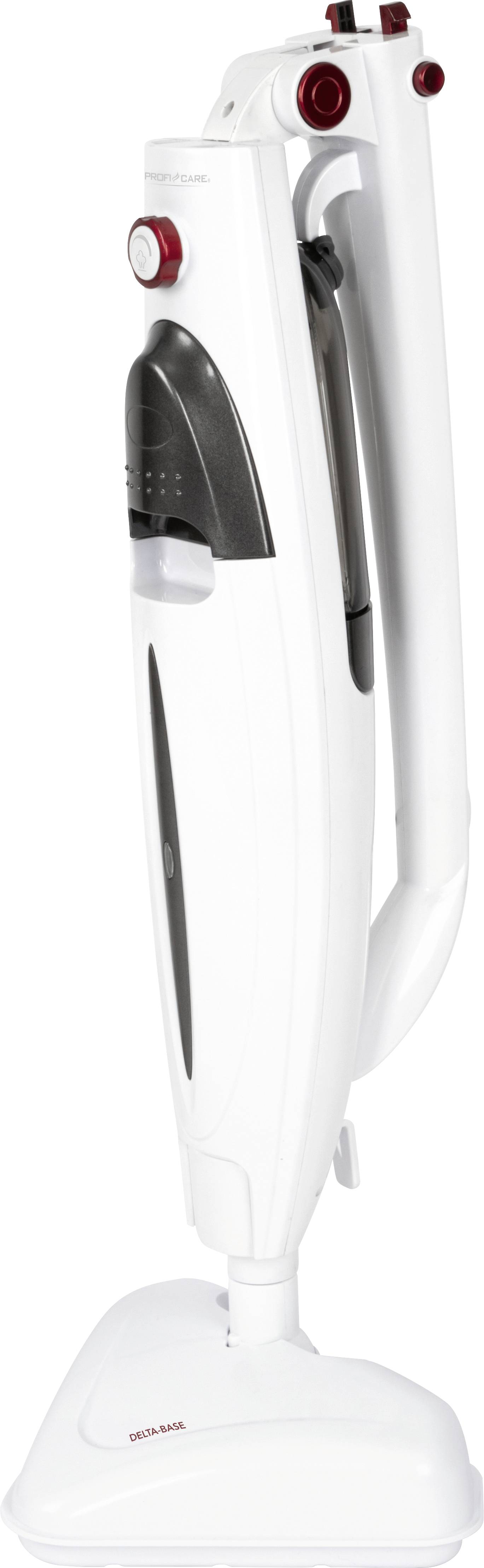 Profi-Care PC-DR 3093 Dampfbesen 330930 1500W Anthrazit, Weiß