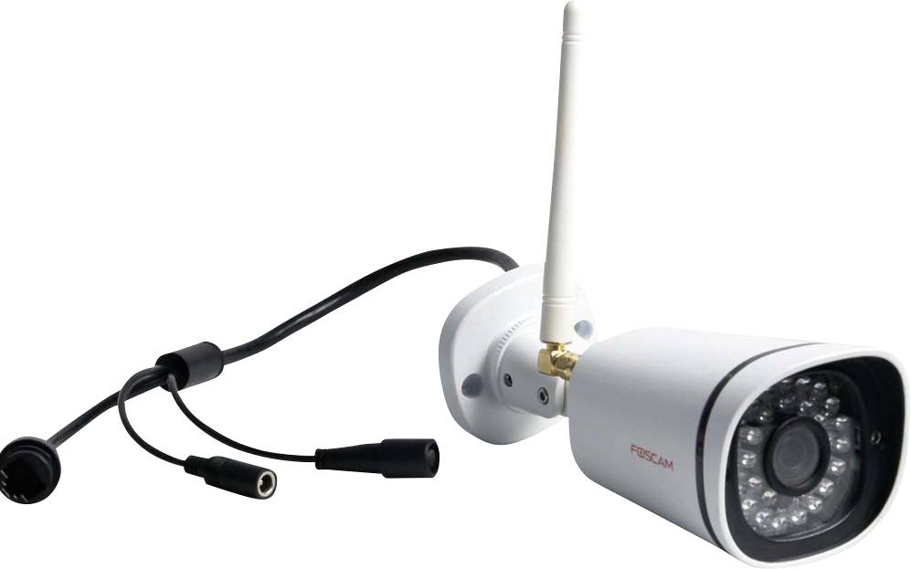 Foscam FN7108W-B4-N fs108w WLAN IP-Überwachungskamera-Set 8-Kanal mit 4 Kameras 1920 x 1080 Pixel