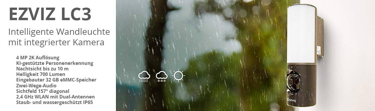 ezviz LC3 ezvlc3 WLAN IP Überwachungskamera 2560 x 1440 Pixel