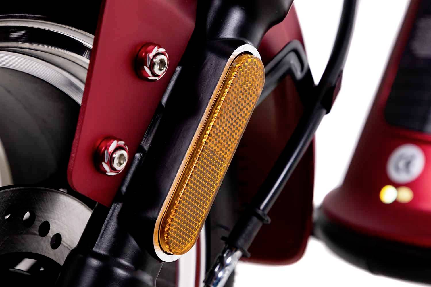 SXT Scooters GRIZZY E-Roller Rot Lithium 60V 20Ah mit herausnehmbaren Akku