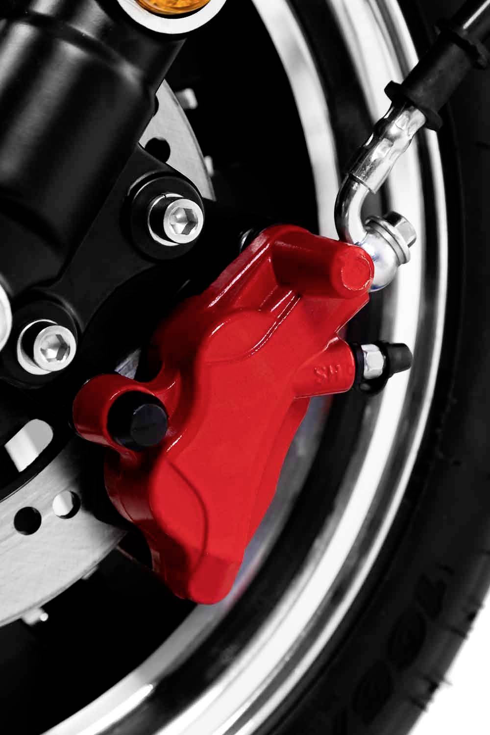 SXT Scooters GRIZZY E-Roller Rot Lithium 60V 20Ah mit herausnehmbaren Akku