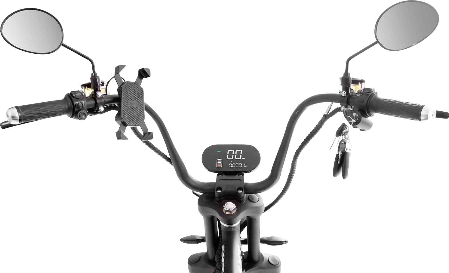 SXT Scooters GRIZZY E-Roller Rot Lithium 60V 20Ah mit herausnehmbaren Akku