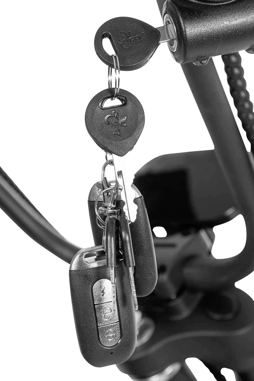 SXT Scooters GRIZZY E-Roller Rot Lithium 60V 20Ah mit herausnehmbaren Akku