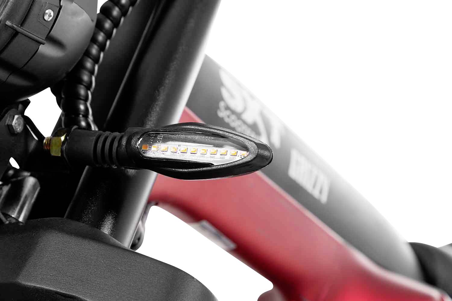 SXT Scooters GRIZZY E-Roller Rot Lithium 60V 20Ah mit herausnehmbaren Akku