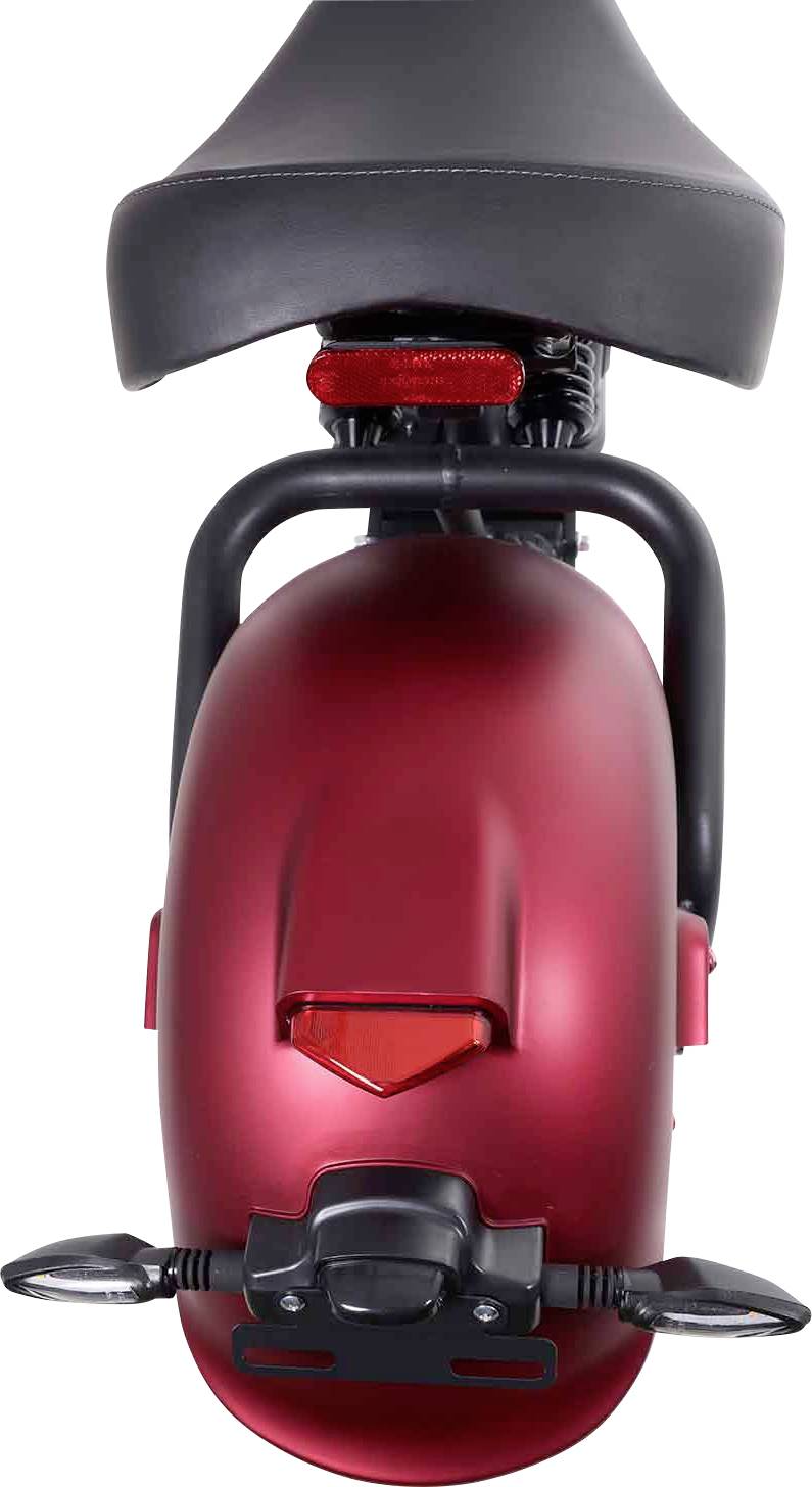 SXT Scooters GRIZZY E-Roller Rot Lithium 60V 20Ah mit herausnehmbaren Akku