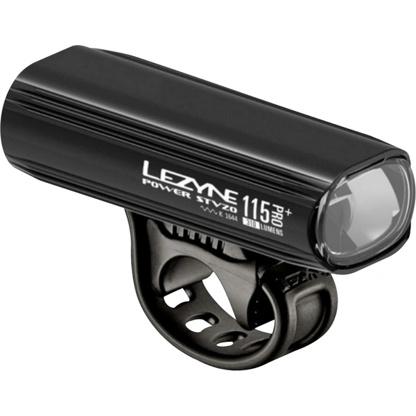 Lezyne Fahrrad-Scheinwerfer Power Pro 115+ LED akkubetrieben, über USB Schwarz Lezyne Fahrrad-Scheinwerfer Power Pro 115+ LED akkubetrieben, über USB Schwarz