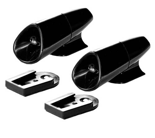 HP Autozubehör 10889 Wildlife Warner Set Clip ABS plastic Black 5....