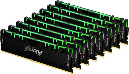Kingston FURY Renegade RGB PC-Arbeitsspeicher Kit DDR4 256GB 8 x 32GB 3200MHz 288pin DIMM CL16 KF432