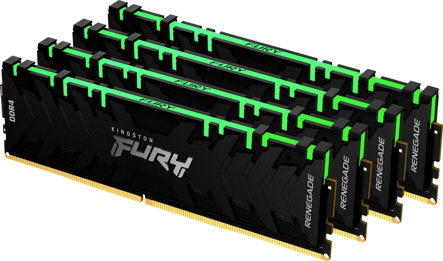Kingston FURY Renegade RGB PC-Arbeitsspeicher Kit DDR4 128 GB 4 x 32 GB 3600 MHz 288pin DIMM CL18 K