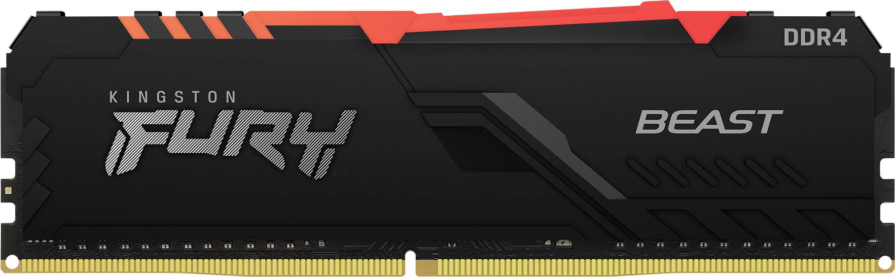 Kingston FURY Beast RGB PC-Arbeitsspeicher Modul DDR4 32 GB 1 x 32 GB 3200 MHz 288pin DIMM CL16 KF4