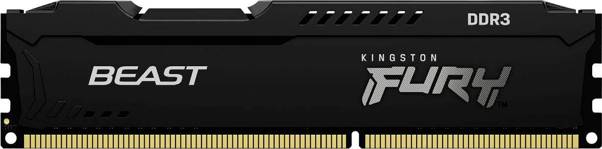 Kingston FURY Beast PC-Arbeitsspeicher Kit DDR3 16 GB 2 x 8 GB Non-ECC 1600 MHz 240pin DIMM CL10 KF