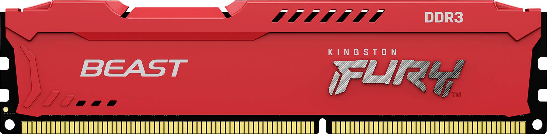 Kingston FURY Beast PC-Arbeitsspeicher Modul DDR3 8 GB 1 x 8 GB 1866 MHz 240pin DIMM CL10 KF318C10BR/8