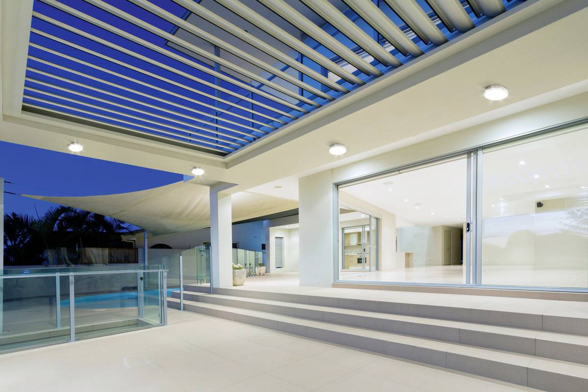 Kanlux 19064 Daba Pro LED-Außendeckenleuchte LED LED fest eingebaut 25W Weiß