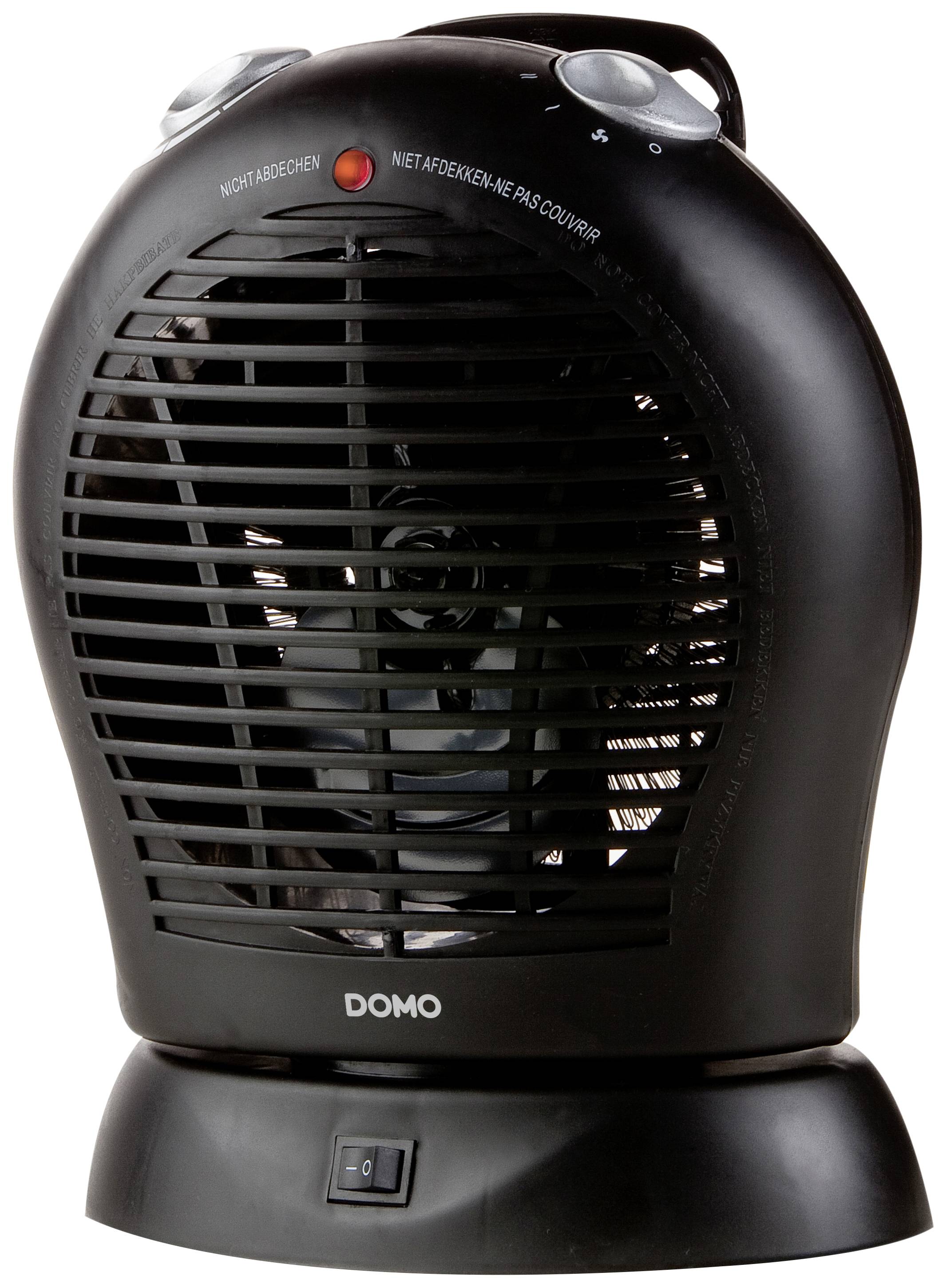 DOMO DO7324F Heizlüfter DO7324F Schwarz