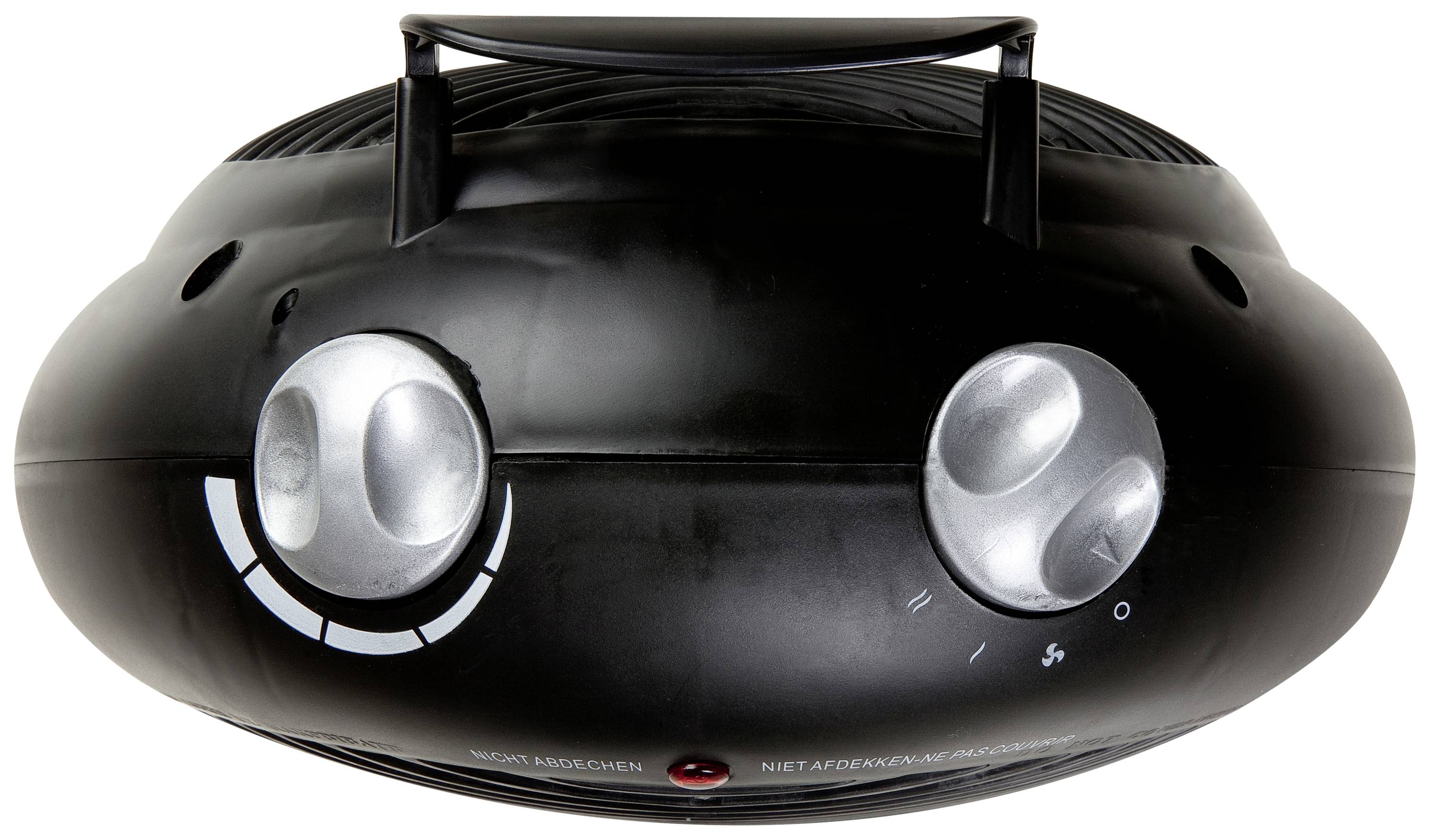 DOMO DO7324F Heizlüfter DO7324F Schwarz