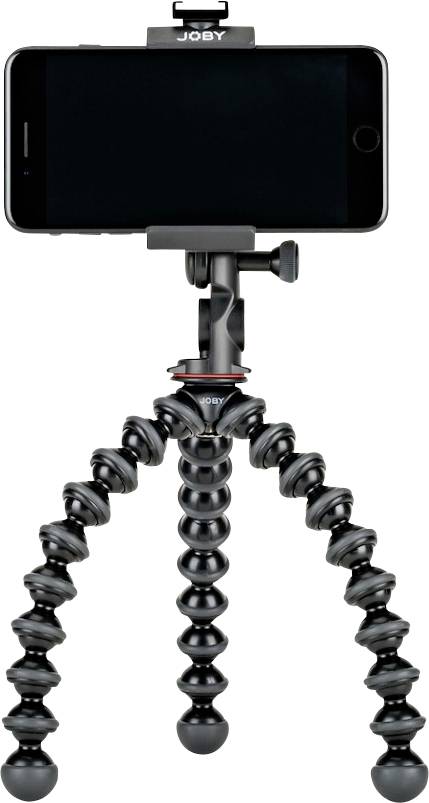 JOBY GripTight™ GorillaPod® PRO 2 Tripod 1/4 Zoll Schwarz inkl. Smartphonehalter