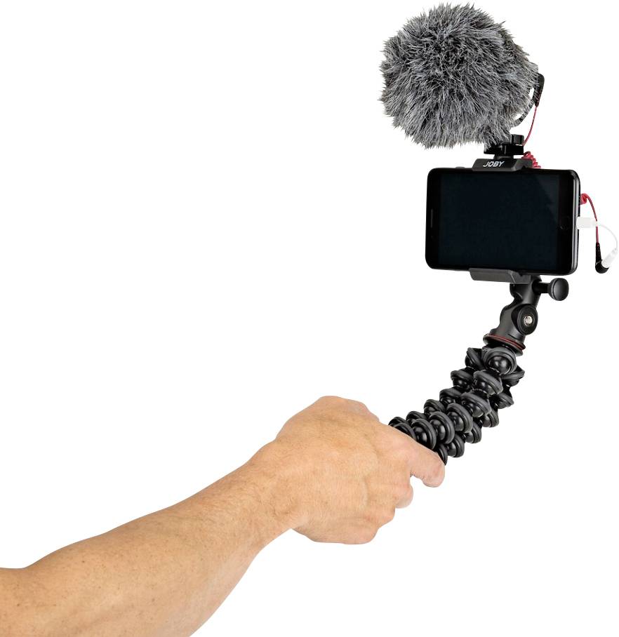 JOBY GripTight™ GorillaPod® PRO 2 Tripod 1/4 Zoll Schwarz inkl. Smartphonehalter