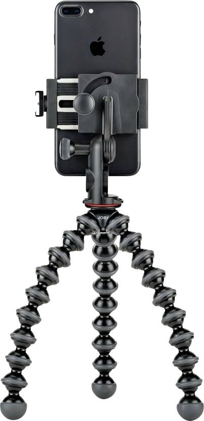 JOBY GripTight™ GorillaPod® PRO 2 Tripod 1/4 Zoll Schwarz inkl. Smartphonehalter