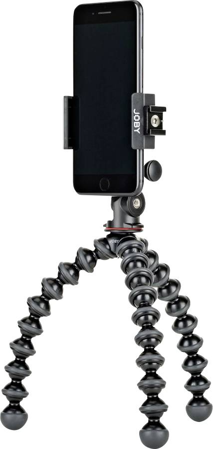 JOBY GripTight™ GorillaPod® PRO 2 Tripod 1/4 Zoll Schwarz inkl. Smartphonehalter