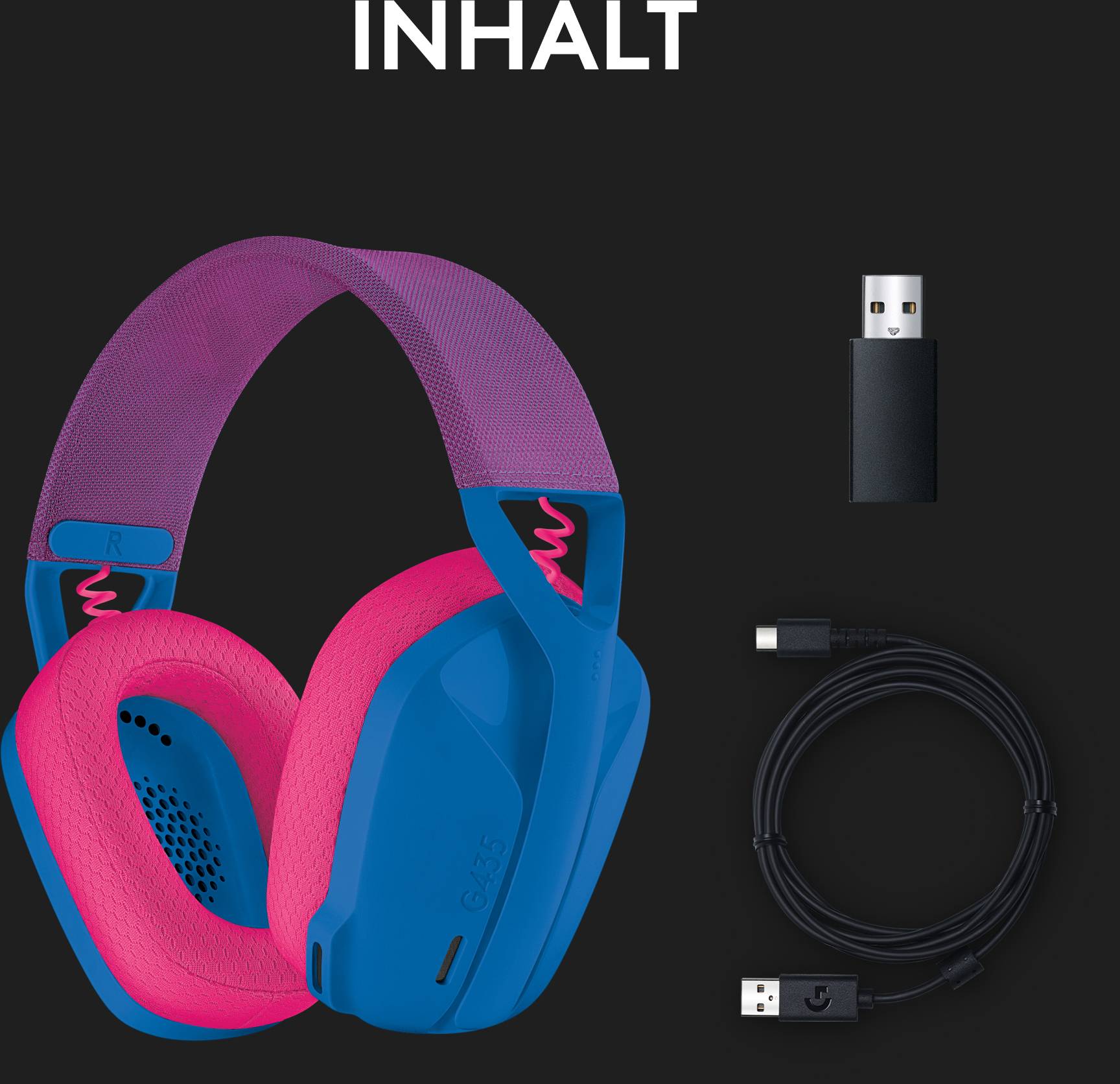 Logitech Lightspeed G435 - Headset - ohrumschließend