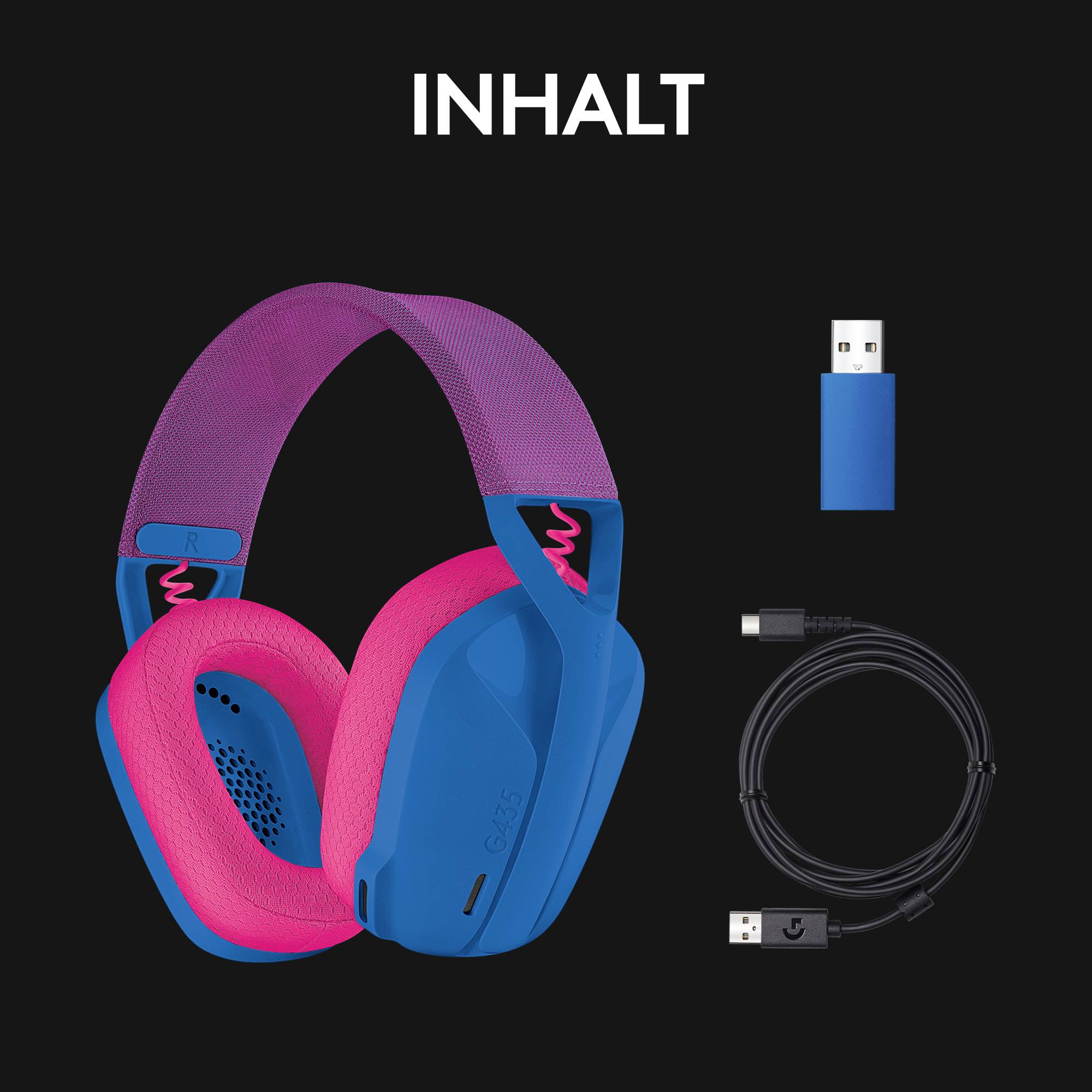 Logitech Lightspeed G435 - Headset - ohrumschließend