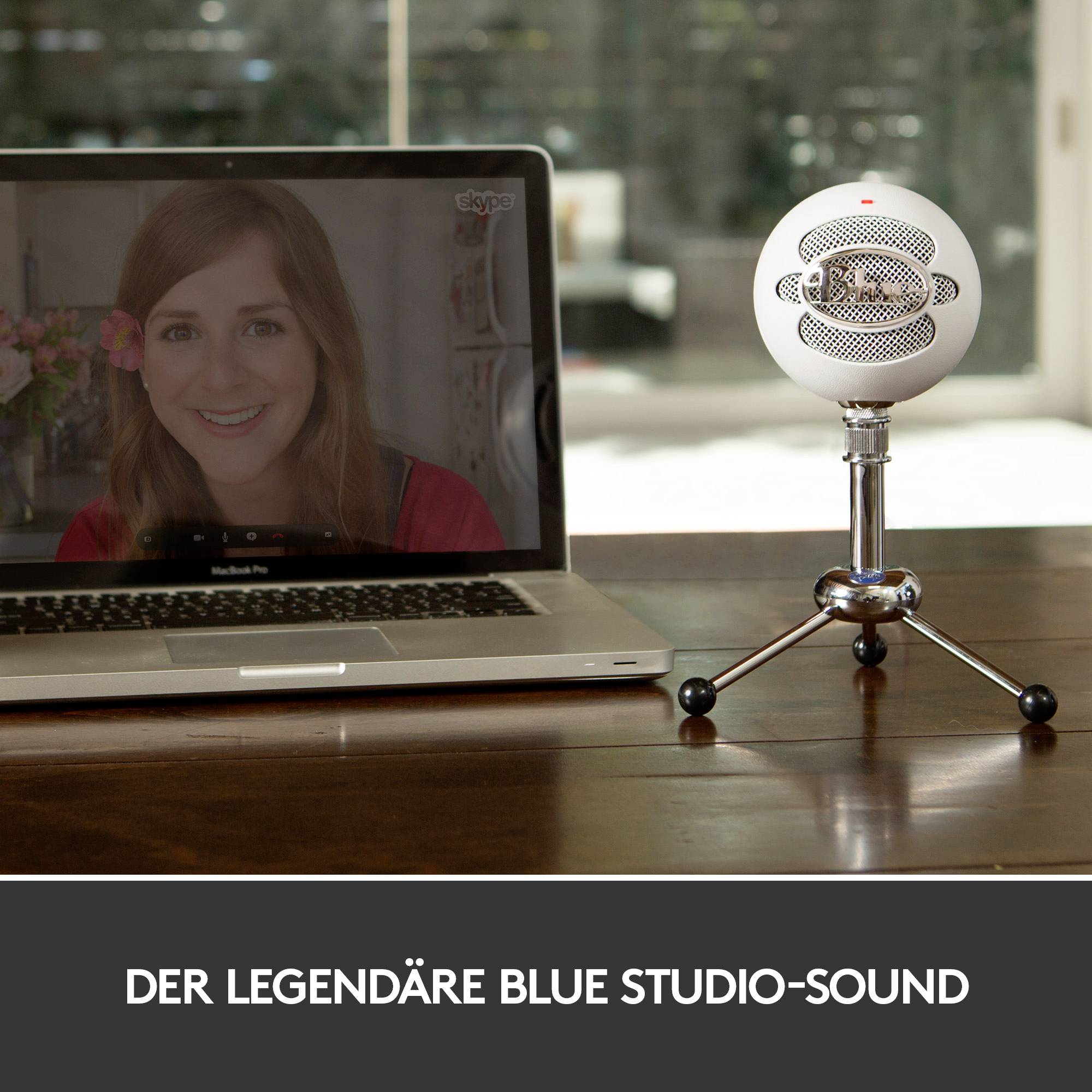 Blue Microphones Snowball Stand PC-Mikrofon Übertragungsart (Details):Kabelgebunden, USB Kabelgebunden, USB Weiß