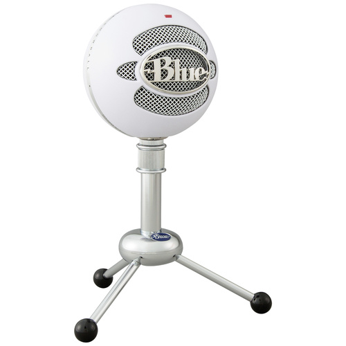 Blue Microphones Snowball PC-Mikrofon Weiß Kabelgebunden, USB