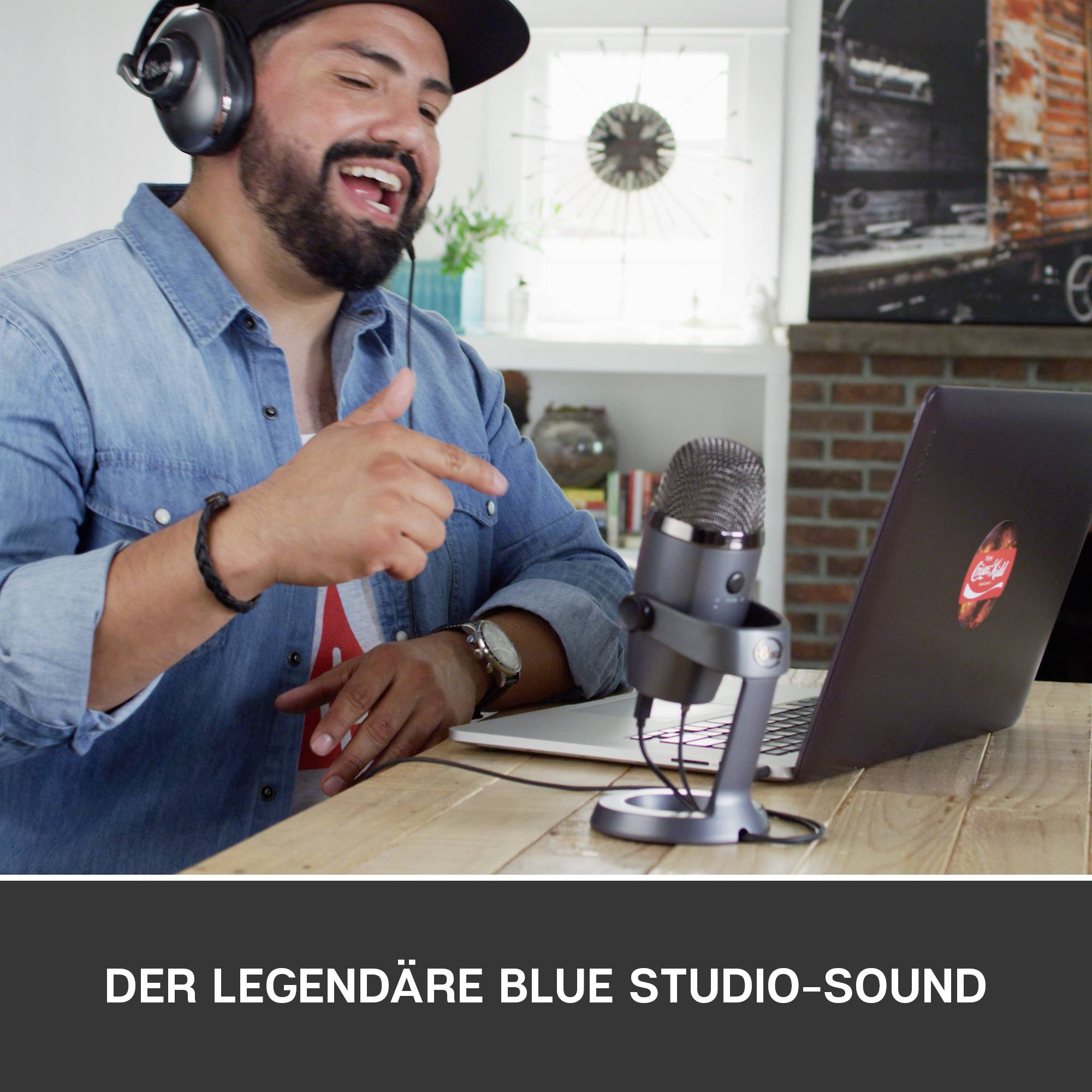 Stand PC-Mikrofon Blue Microphones Yeti Nano Übertragungsart (Details):Kabelgebunden, USB