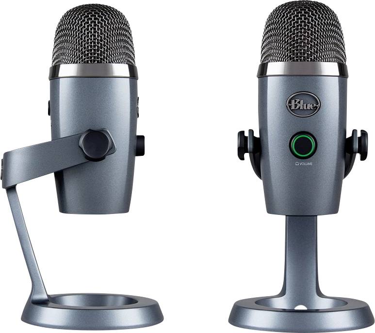 Blue Microphones Yeti Nano Stand PC-Mikrofon Übertragungsart (Details):Kabelgebunden, USB Kabelgebunden, USB Grau