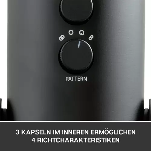 Blue Microphones Yeti Stand PC-Mikrofon Übertragungsart (Details):Kabelgebunden, USB Kabelgebunden, USB Schwarz Blue Microphones Yeti Stand PC-Mikrofon Übertragungsart (Details):Kabelgebunden, USB Kabelgebunden, USB Schwarz