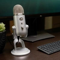 Blue Microphones Yeti Stand PC-Mikrofon Übertragungsart (Details):Kabelgebunden, USB Kabelgebunden, USB Silber Blue Microphones Yeti Stand PC-Mikrofon Übertragungsart (Details):Kabelgebunden, USB Kabelgebunden, USB Silber